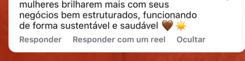Comentário sobre mulheres brilhando com negócios bem estruturados